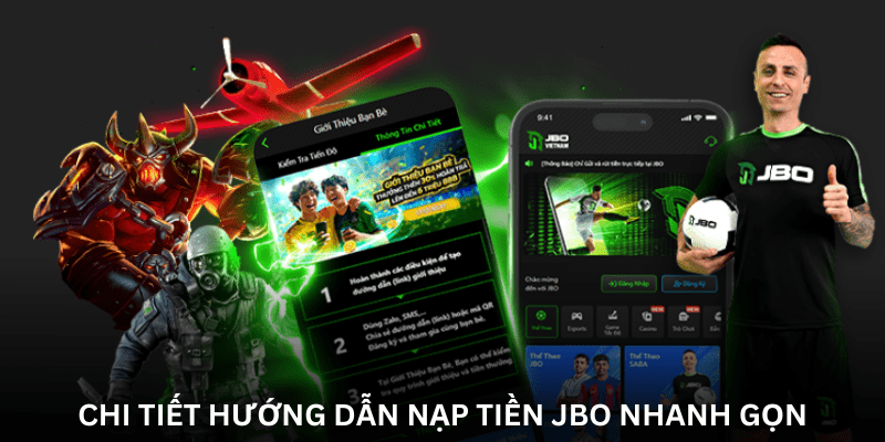 Hướng dẫn nạp tiền JBO